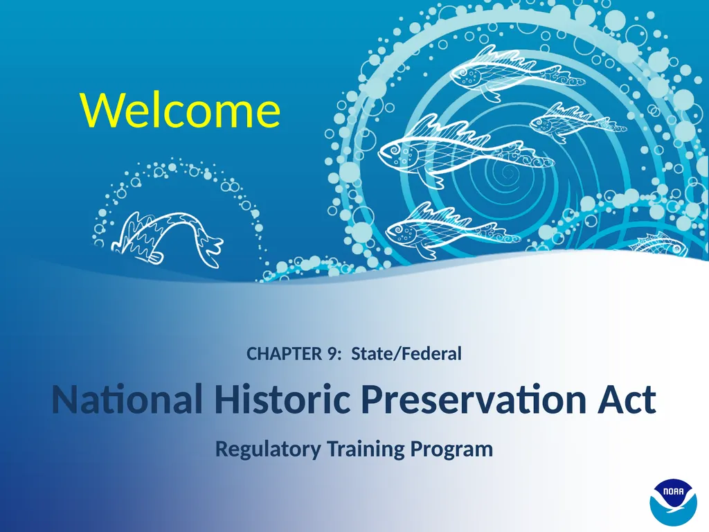 CHAPTER 9: State/Federal National Historic - slide 1 of 18
