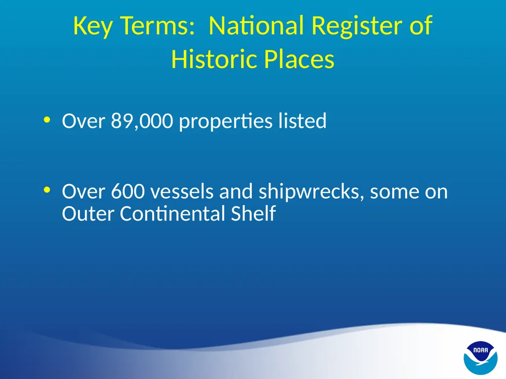 CHAPTER 9: State/Federal National Historic - slide 6 of 18