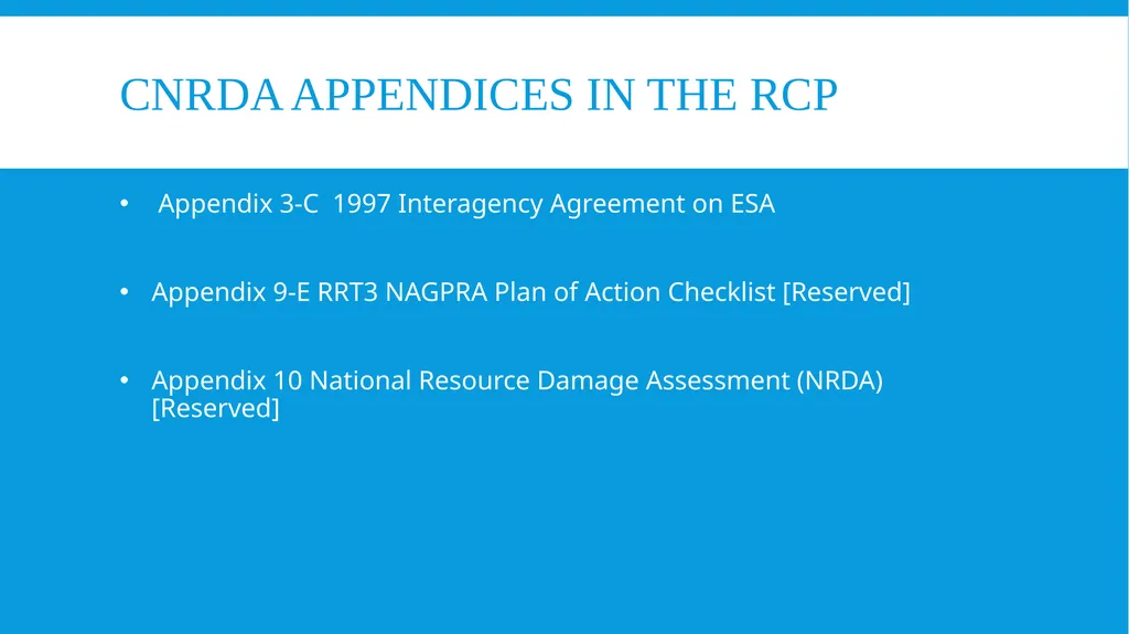 History 1997 Programmatic Agreement on Protection - slide 11 of 11