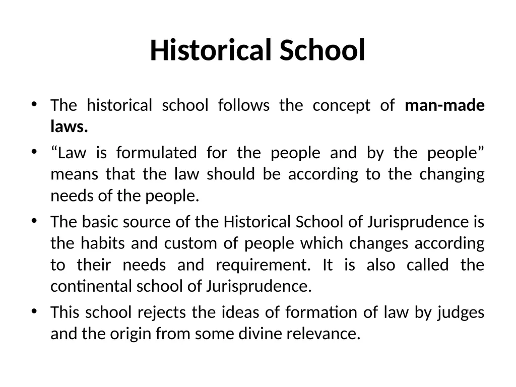 Historical School By Dr Pramod Kumar Historical - slide 2 of 17
