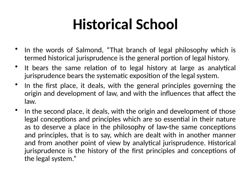 Historical School By Dr Pramod Kumar Historical - slide 3 of 17