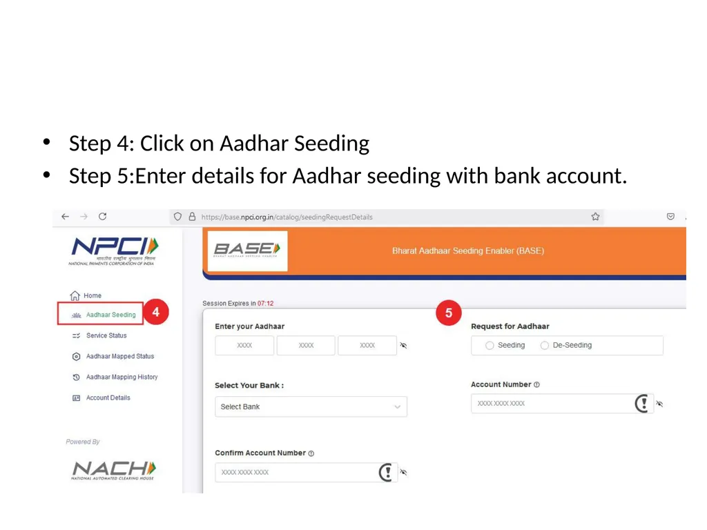 Bharat Aadhar Seeding Enabler(BASE) National - slide 4 of 5