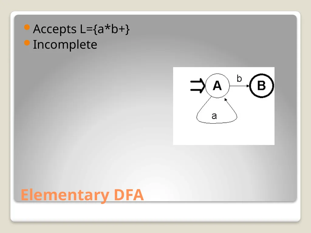 Finite States: Base Elements in a Computing - slide 4 of 18