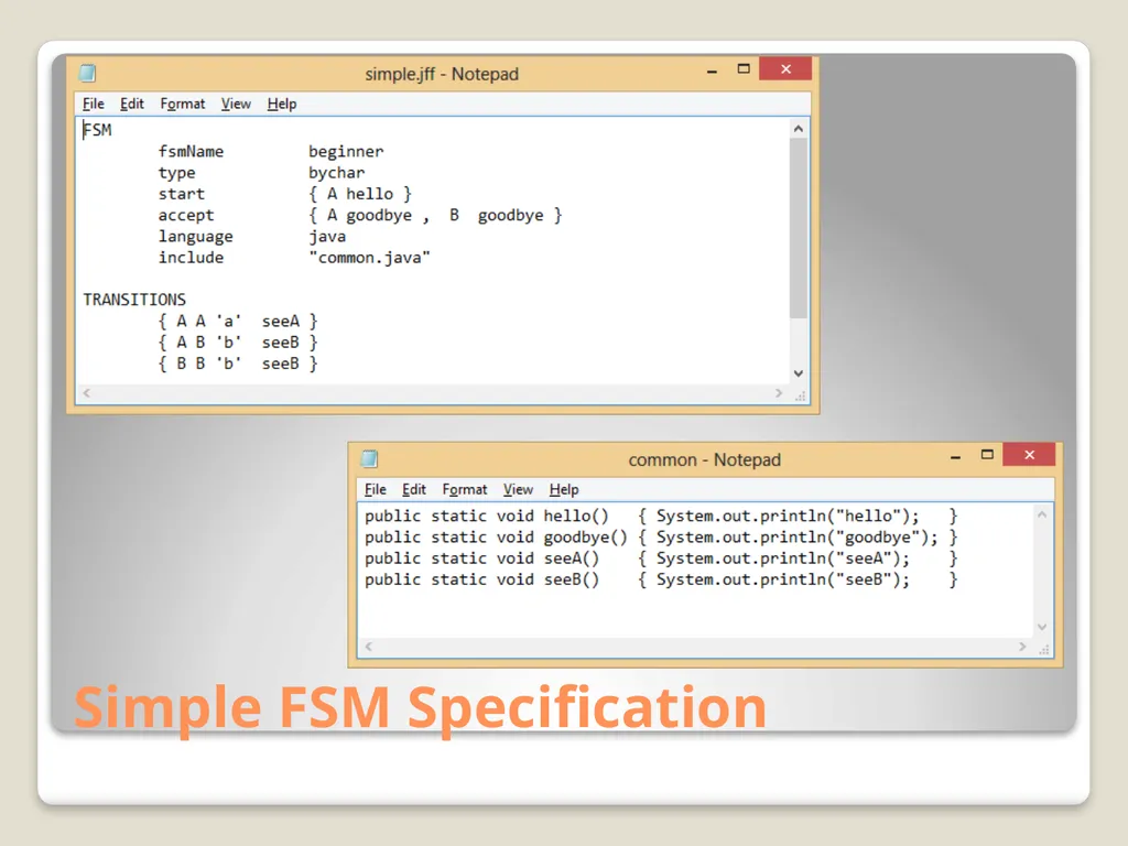 Finite States: Base Elements in a Computing - slide 6 of 18