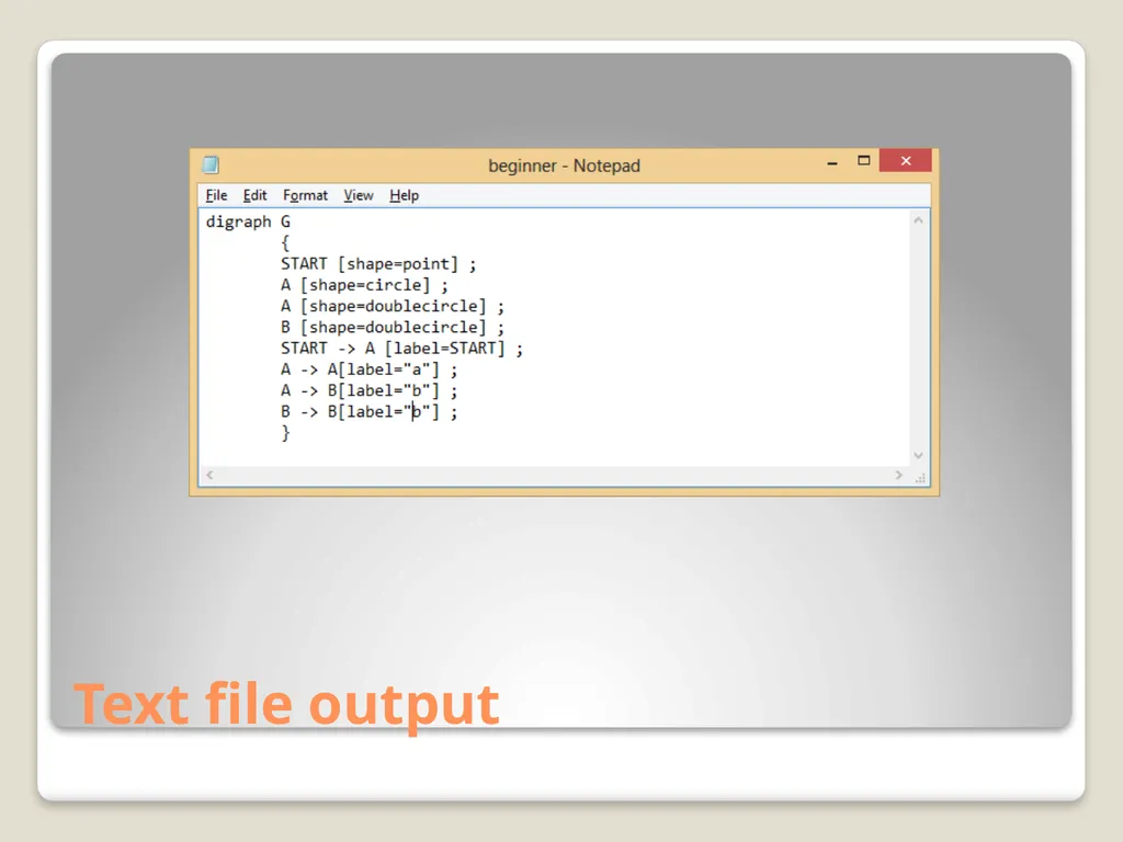 Finite States: Base Elements in a Computing - slide 8 of 18