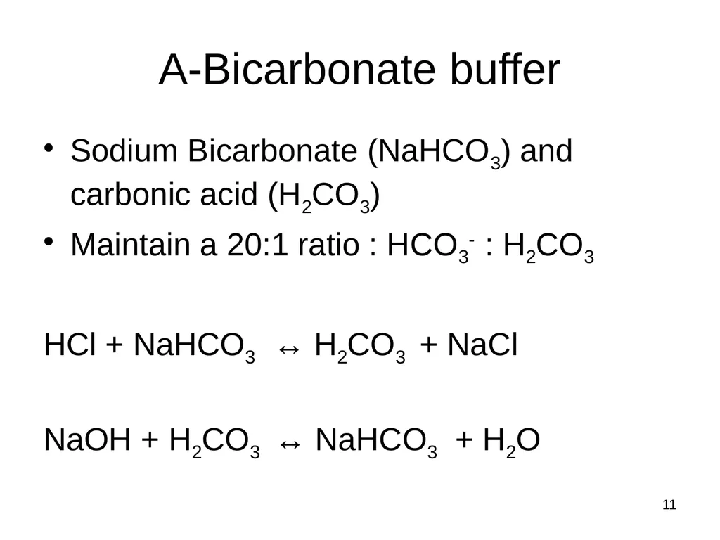 1 Acid and Base Balance and Imbalance 2 pH Review - slide 11 of 31