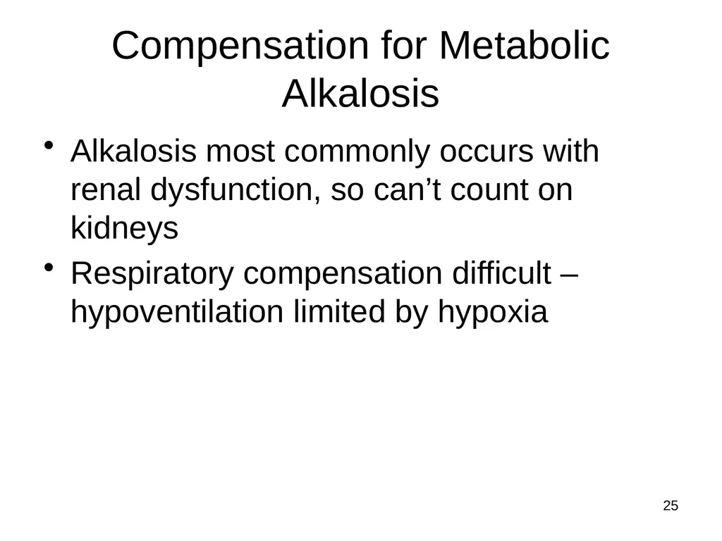 1 Acid and Base Balance and Imbalance 2 pH Review - slide 25 of 31
