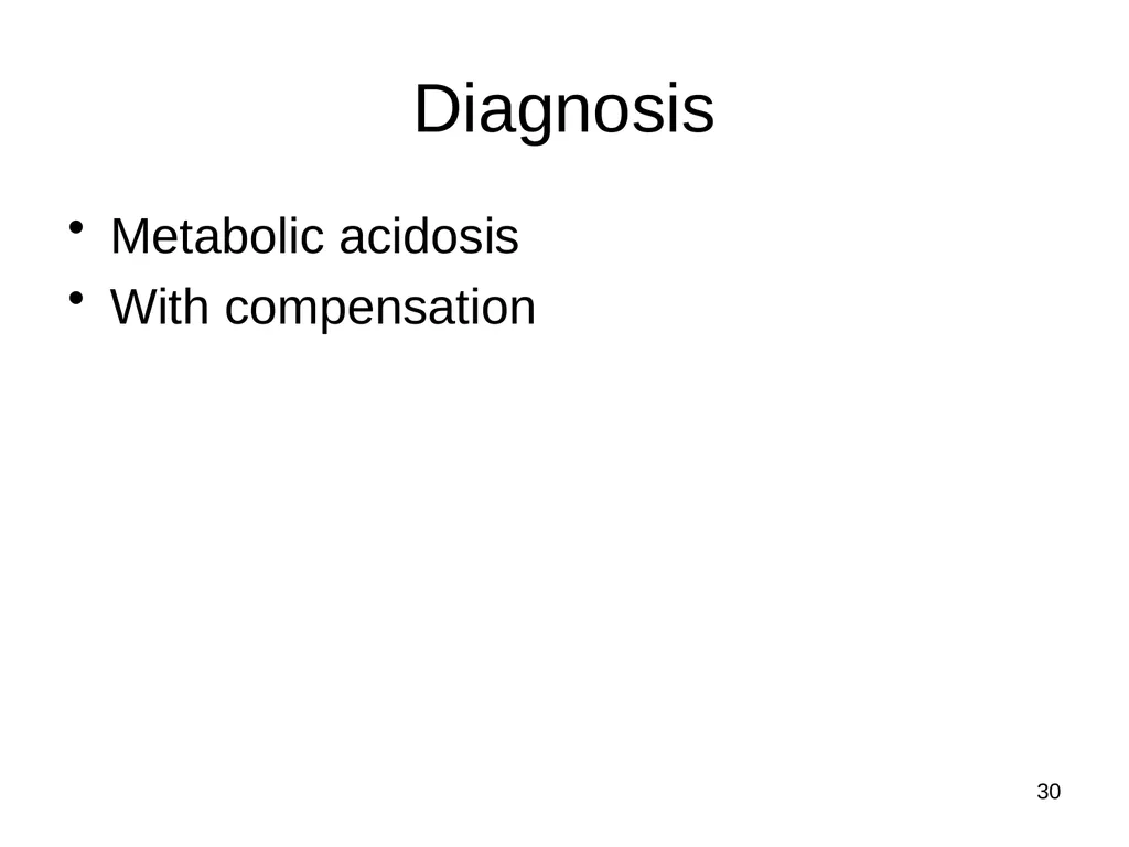 1 Acid and Base Balance and Imbalance 2 pH Review - slide 30 of 31