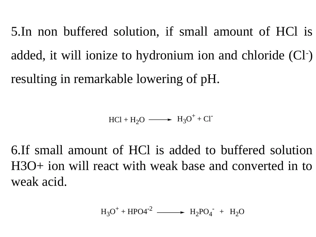 Acid, Base and Buffer Arrhenius Acid base theory - slide 12 of 36