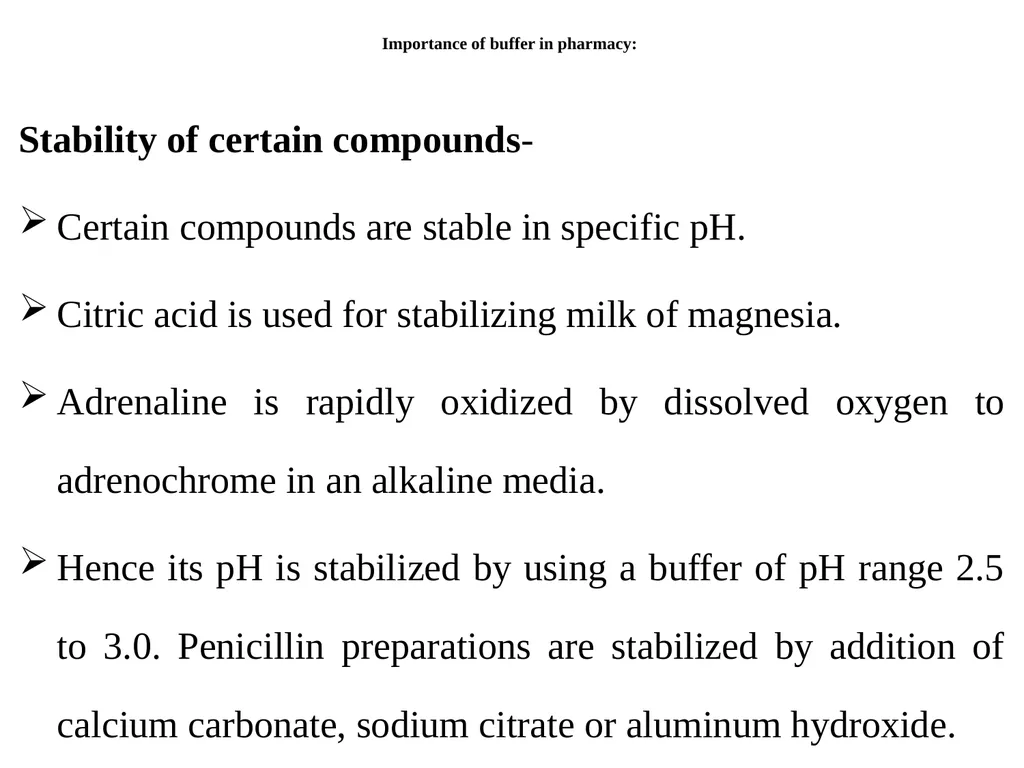 Acid, Base and Buffer Arrhenius Acid base theory - slide 14 of 36