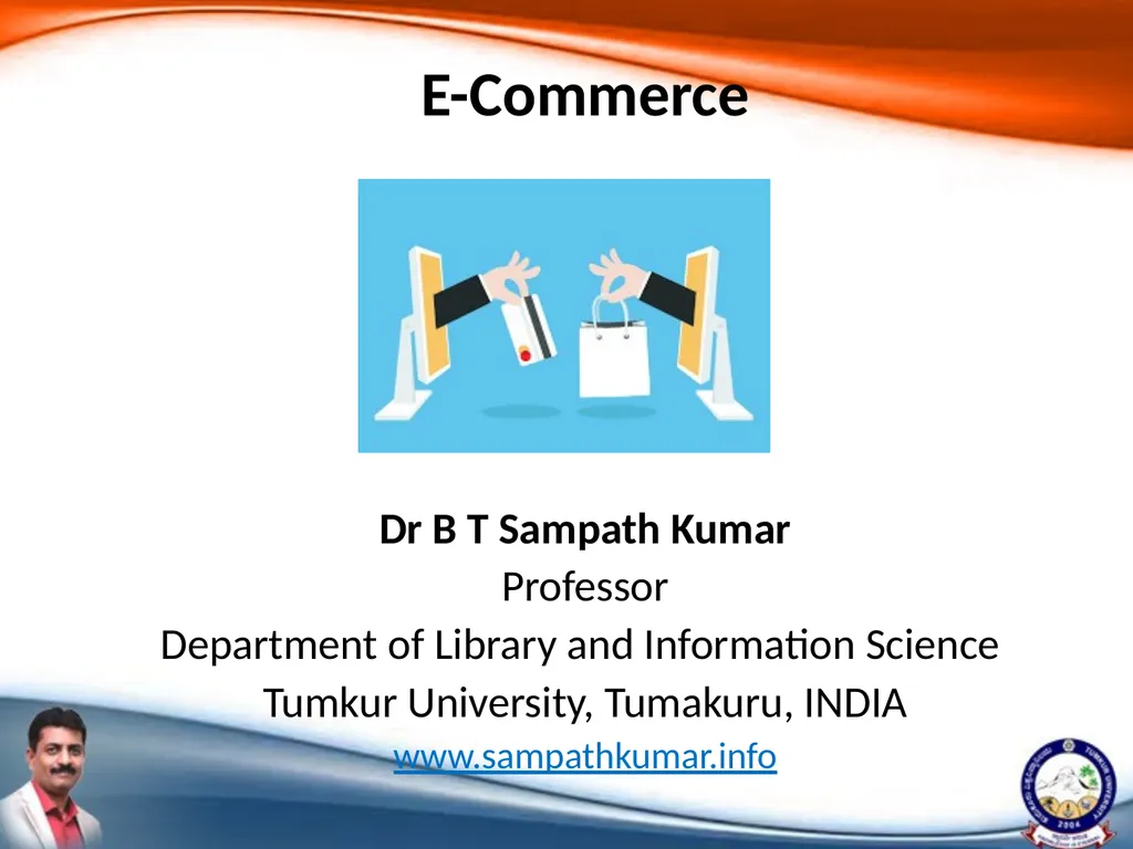 Dr B T Sampath Kumar Professor Department of - slide 1 of 19