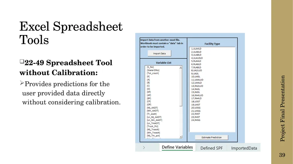 The following presentation is supplemental to - slide 39 of 43