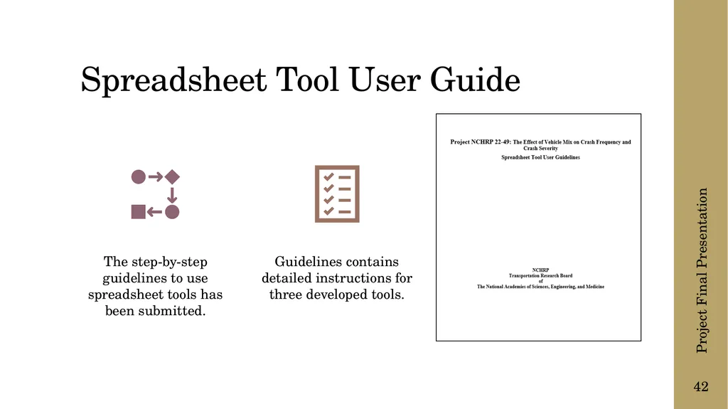 The following presentation is supplemental to - slide 42 of 43