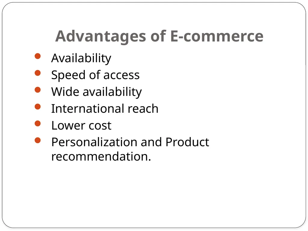 (BCA(603-N)) Introduction to E-commerce Content - slide 6 of 22
