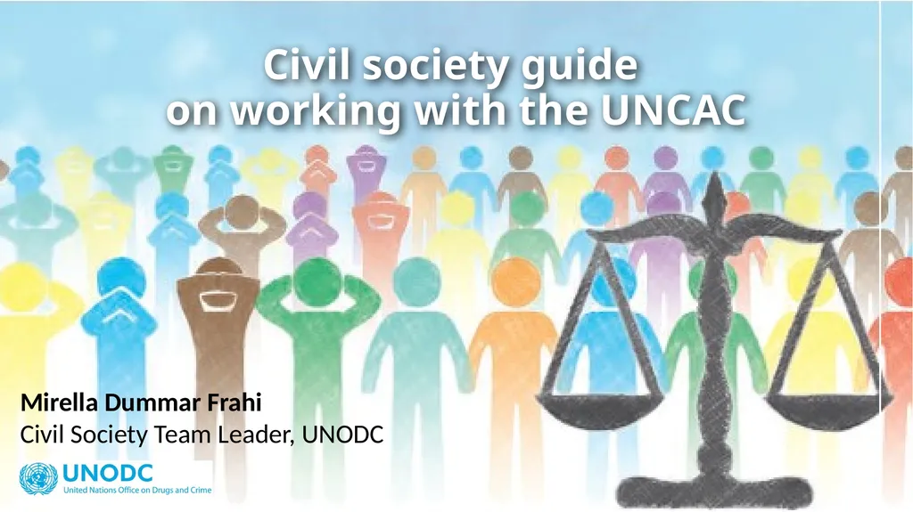 Civil society guide on working with the UNCAC - slide 1 of 8