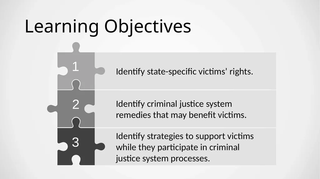 Criminal Justice System Identify state-specific - slide 2 of 30