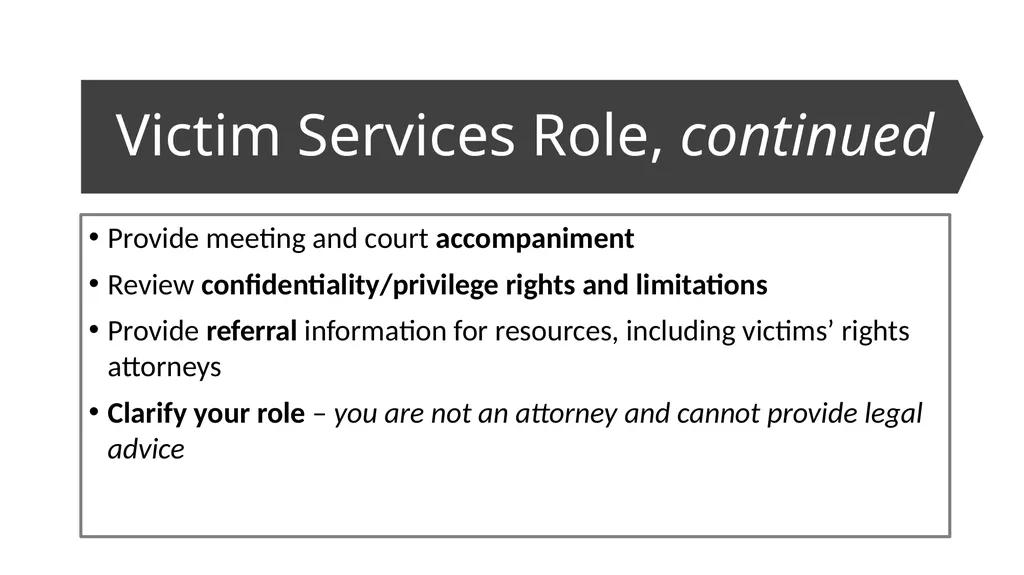 Criminal Justice System Identify state-specific - slide 27 of 30