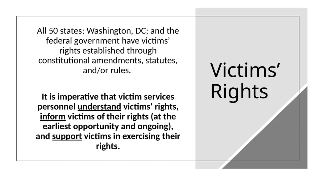 Criminal Justice System Identify state-specific - slide 4 of 30