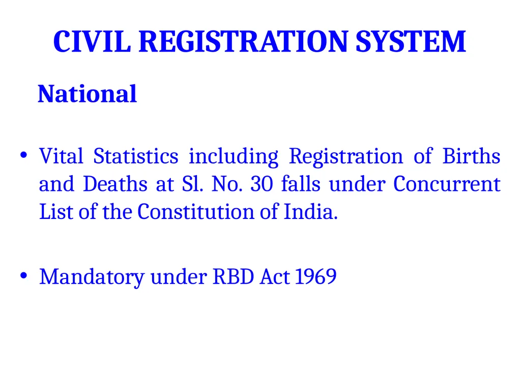 The Global Summit on CRVS Civil Registration - slide 5 of 66