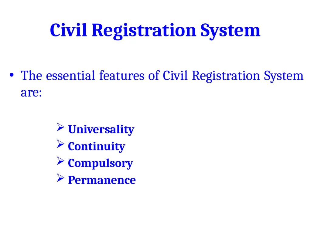 The Global Summit on CRVS Civil Registration - slide 7 of 66