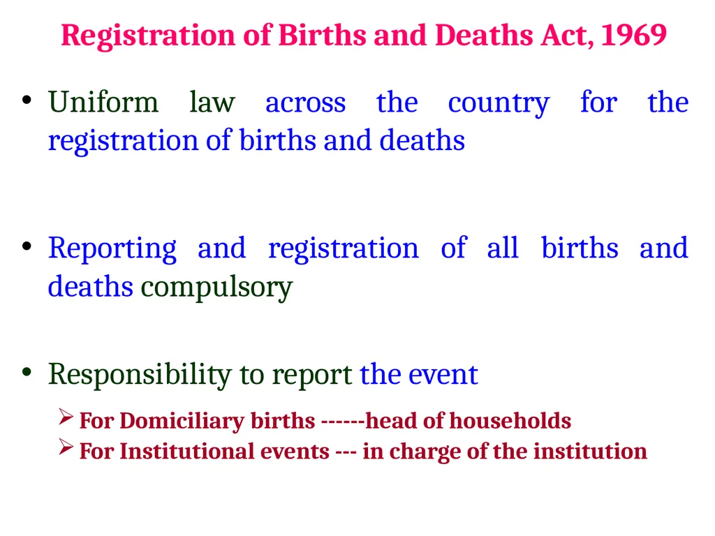 The Global Summit on CRVS Civil Registration - slide 10 of 66