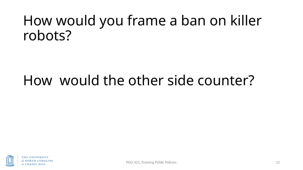 Carpenter, International Organizations, 2011 - slide 12 of 12
