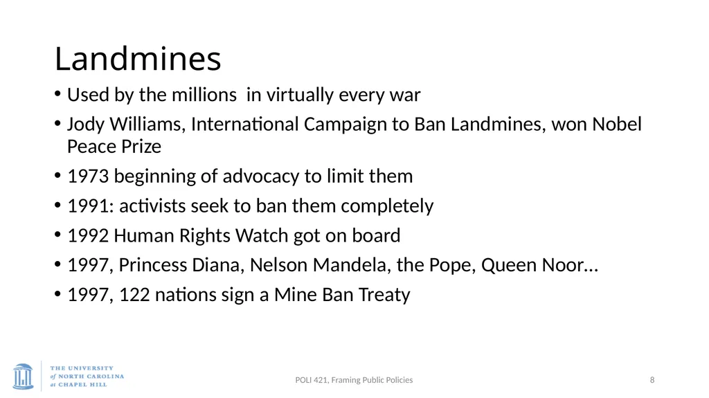 Carpenter, International Organizations, 2011 - slide 8 of 12