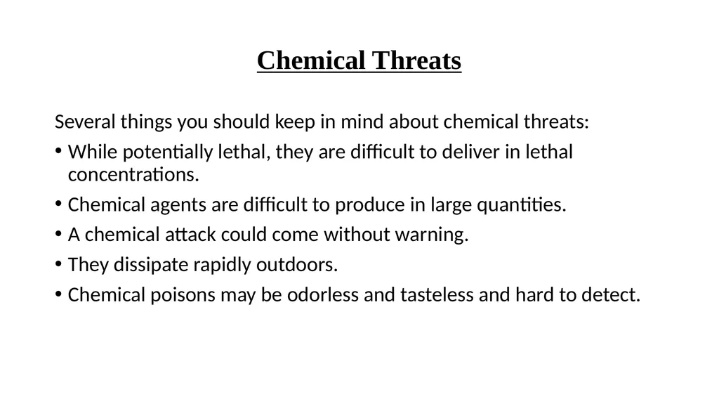 Chemical Weapons Convention (CWC) Dr. Thamina - slide 8 of 8