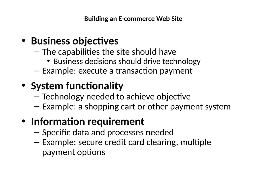 E-Commerce: Digital Markets, Digital Goods - slide 31 of 34