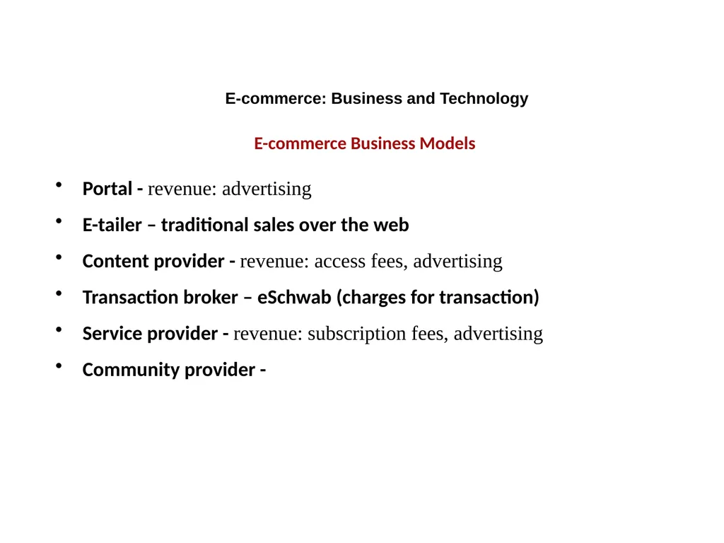 E-Commerce: Digital Markets, Digital Goods - slide 16 of 34