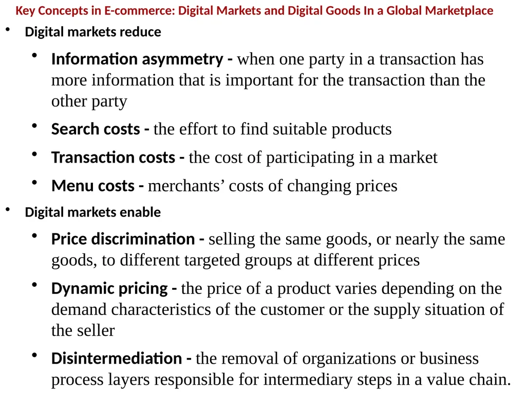 E-Commerce: Digital Markets, Digital Goods - slide 12 of 34