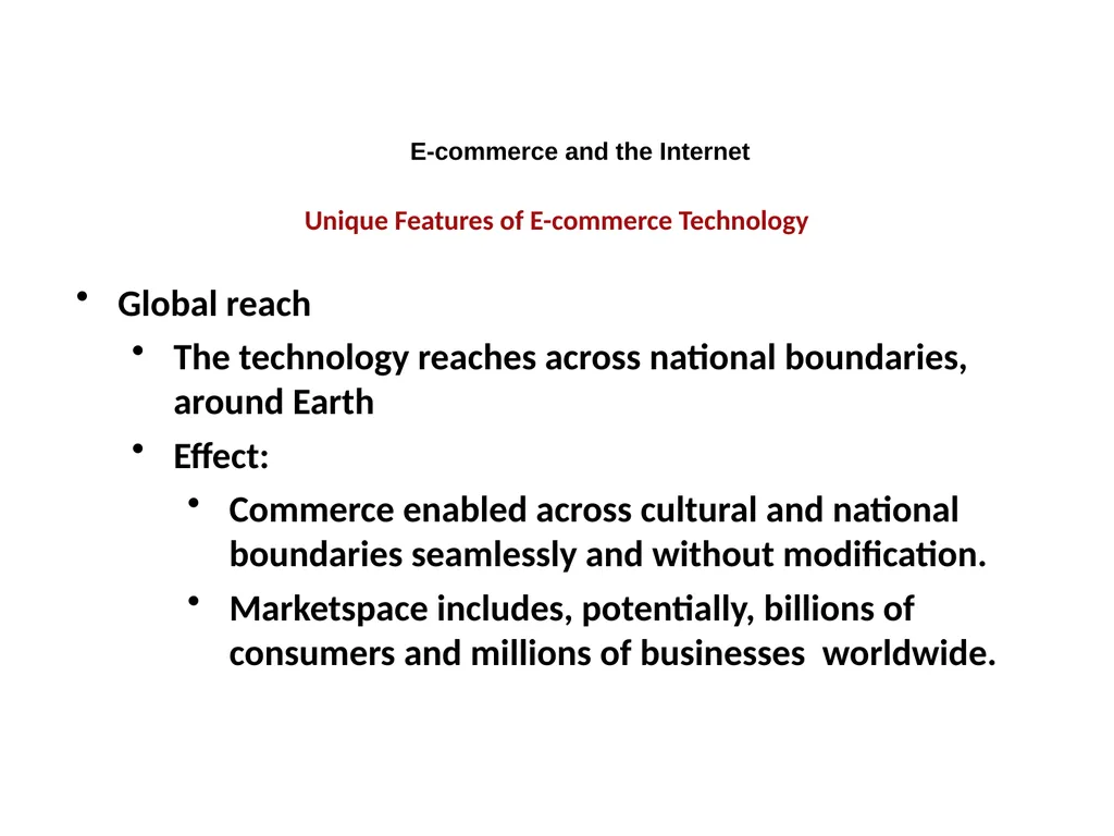E-Commerce: Digital Markets, Digital Goods - slide 5 of 34
