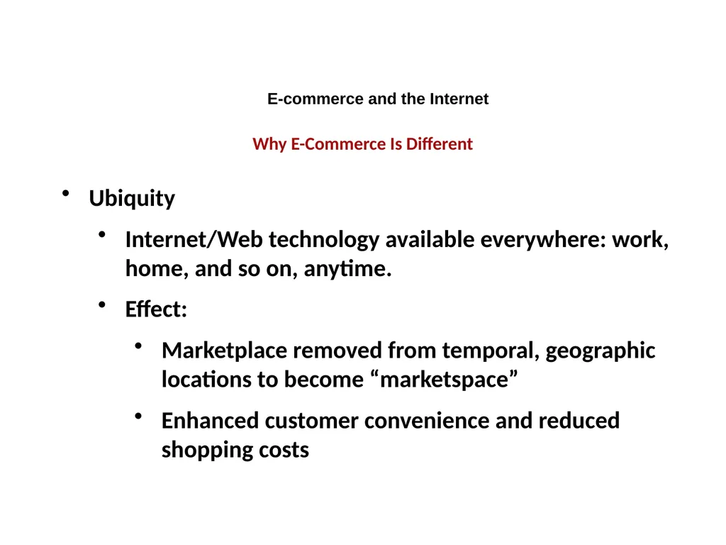 E-Commerce: Digital Markets, Digital Goods - slide 4 of 34