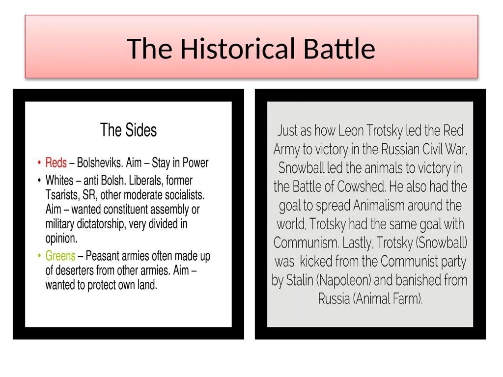 The Battle of the Cowshed The Humans Vs. the - slide 3 of 10
