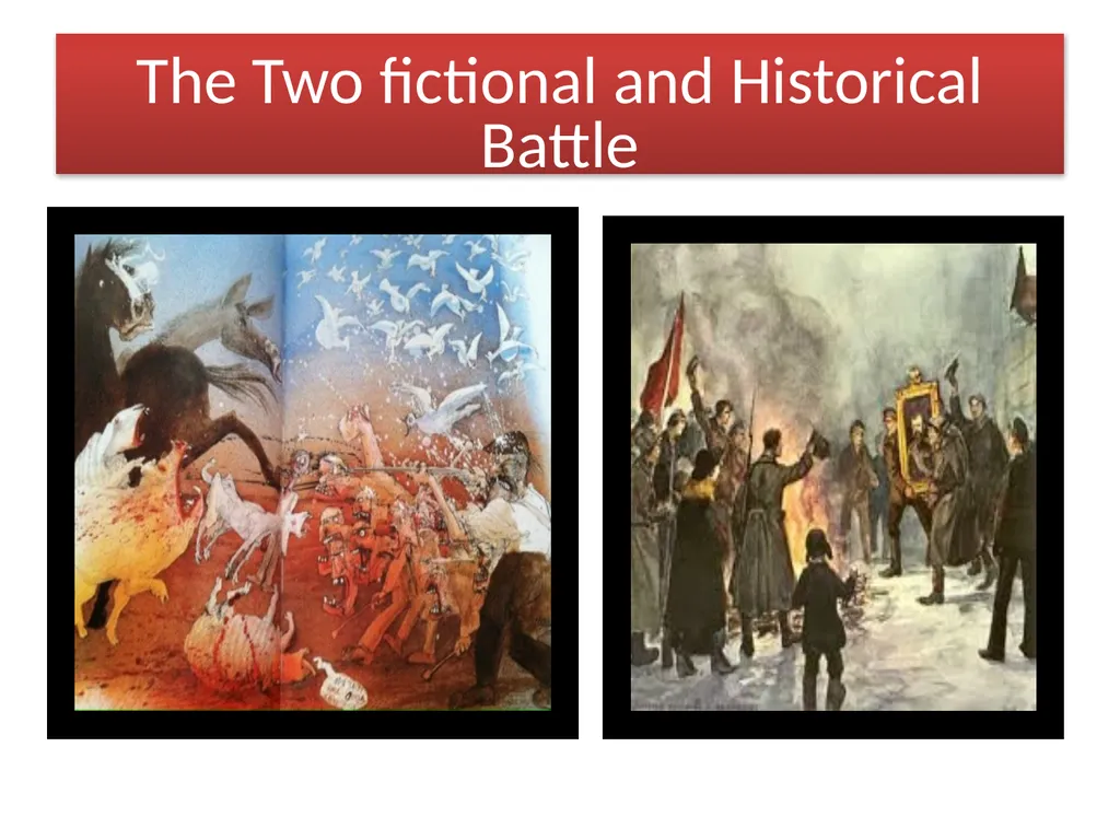 The Battle of the Cowshed The Humans Vs. the - slide 7 of 10