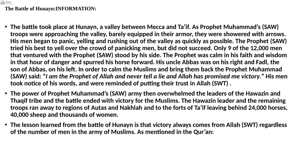 Pg 190 Starter: Write some battles names that - slide 5 of 11