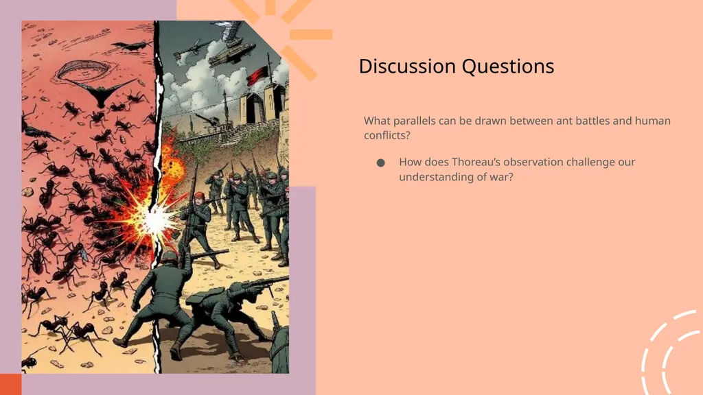 The Battle of the Ants Author: Henry David Thoreau - slide 10 of 10
