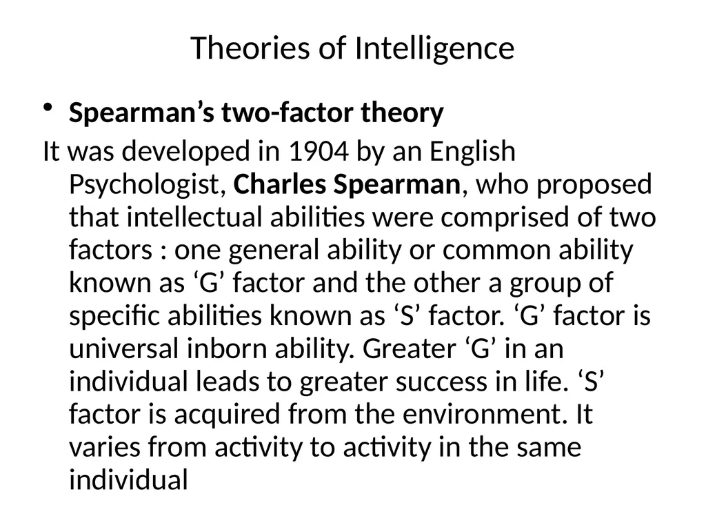 Intelligence. What is Intelligence Intelligence is - slide 5 of 11