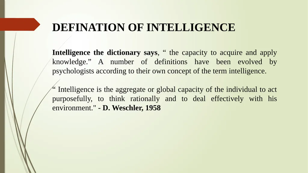 INTELLIGENCE BY-KAVITA SRIVASTAVA Mob No. – - slide 2 of 16