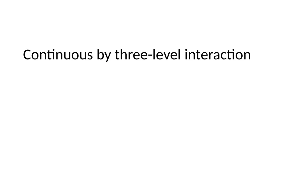 Graphing Interactions Using the PROCESS Macro in - slide 69 of 140