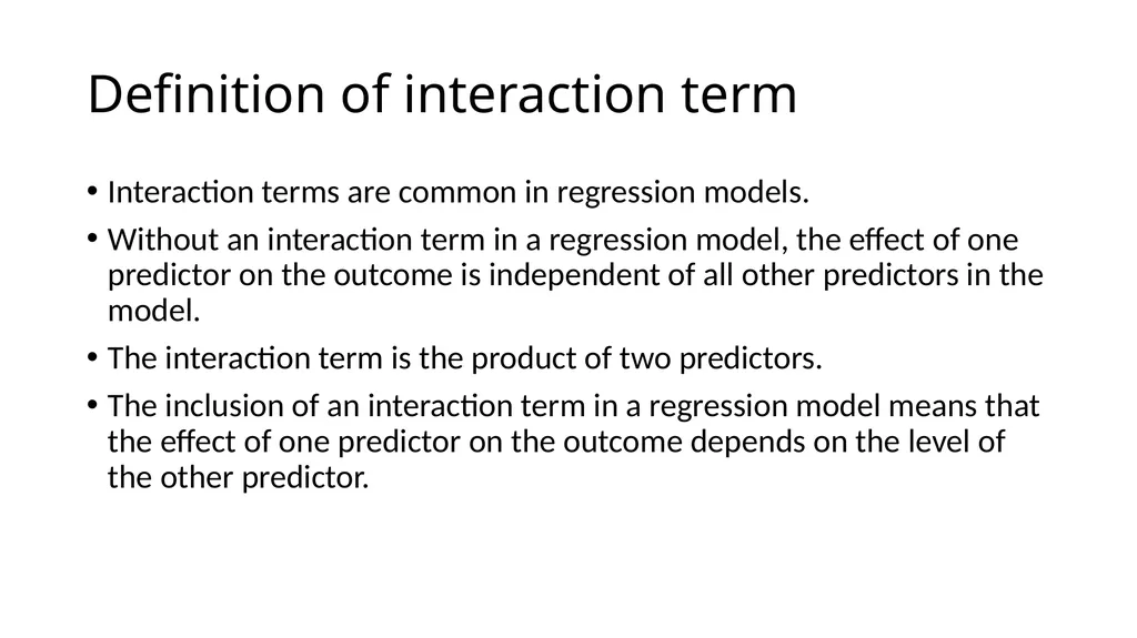 Graphing Interactions Using the PROCESS Macro in - slide 6 of 140