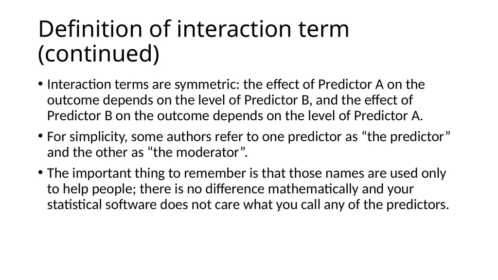 Graphing Interactions Using the PROCESS Macro in - slide 7 of 140