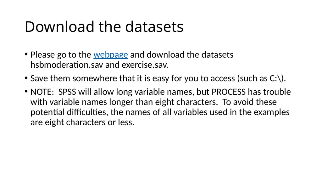 Graphing Interactions Using the PROCESS Macro in - slide 4 of 140