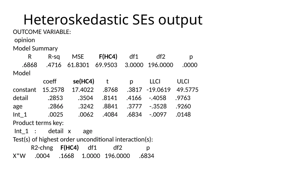 Graphing Interactions Using the PROCESS Macro in - slide 135 of 140