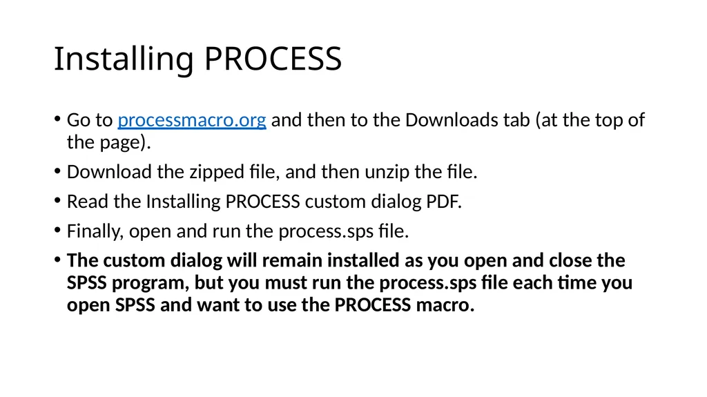 Graphing Interactions Using the PROCESS Macro in - slide 3 of 140