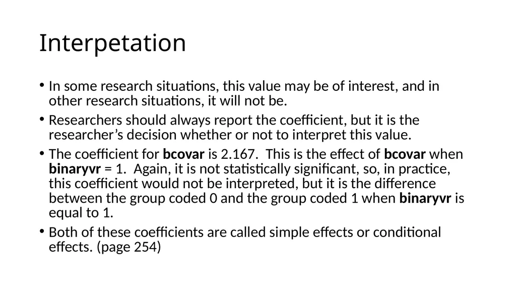 Graphing Interactions Using the PROCESS Macro in - slide 26 of 140