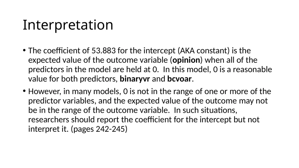 Graphing Interactions Using the PROCESS Macro in - slide 24 of 140