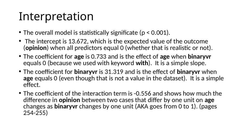Graphing Interactions Using the PROCESS Macro in - slide 61 of 140