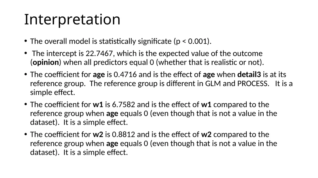 Graphing Interactions Using the PROCESS Macro in - slide 78 of 140