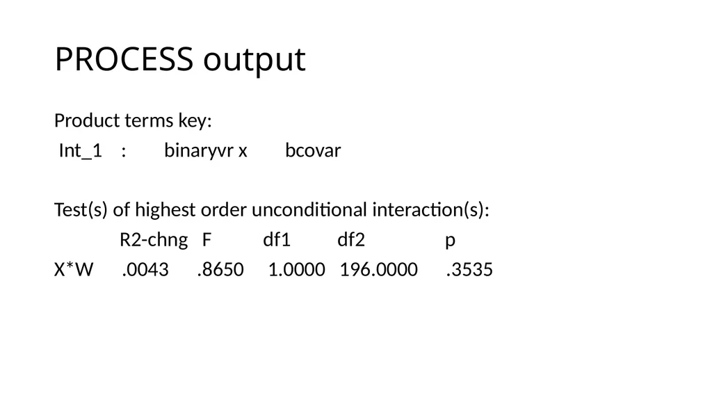 Graphing Interactions Using the PROCESS Macro in - slide 36 of 140